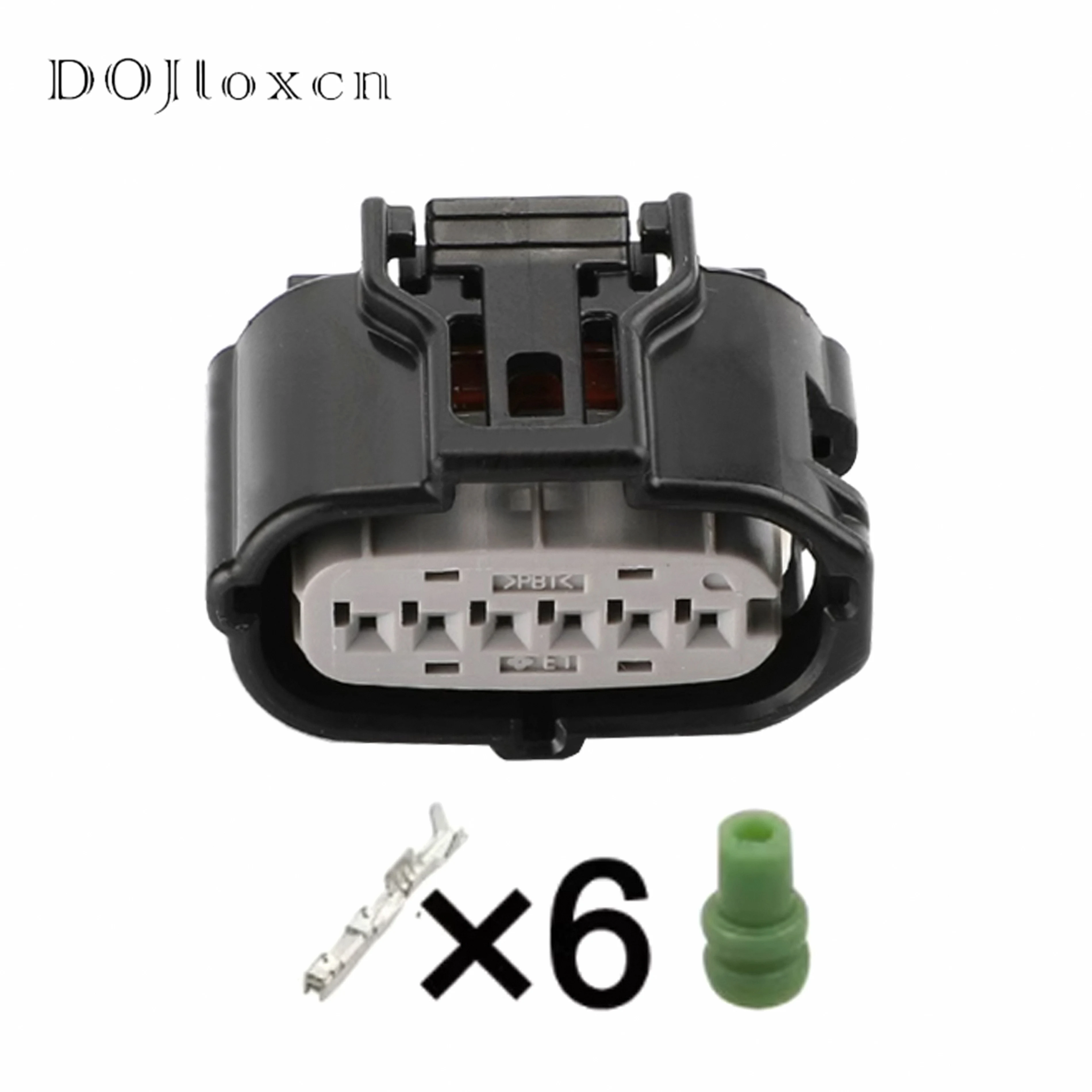 6 Pin 90980-12831 6189-7100 MAF Reversing Radar Socket  Automotive Accelerator Pedal Connector For Nissan Toyota Subaru Mazda