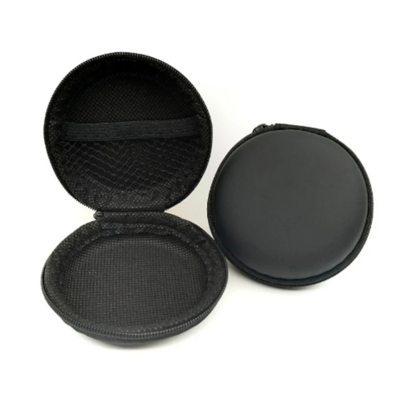 Headphone Carrying Case Shockproof Headset Pouch Small Capacity Handheld Bluetooth Earphone Box Mini Storage Bag Travel Supplies