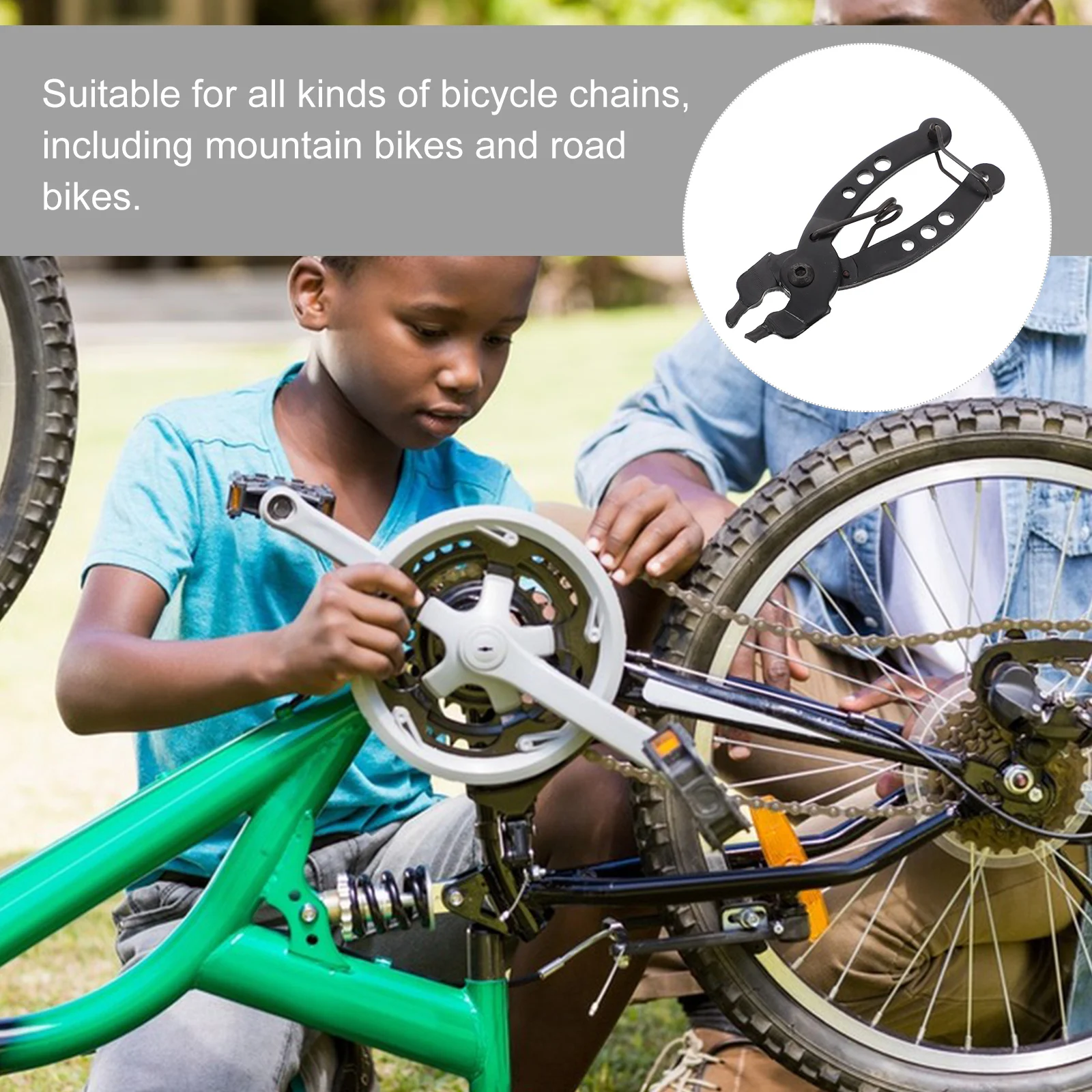 

Bike Chain Pliers Mini Compact Bicycle Chain Link Plier Quick Link Removal Installation Hand Tool for Bike Maintenance