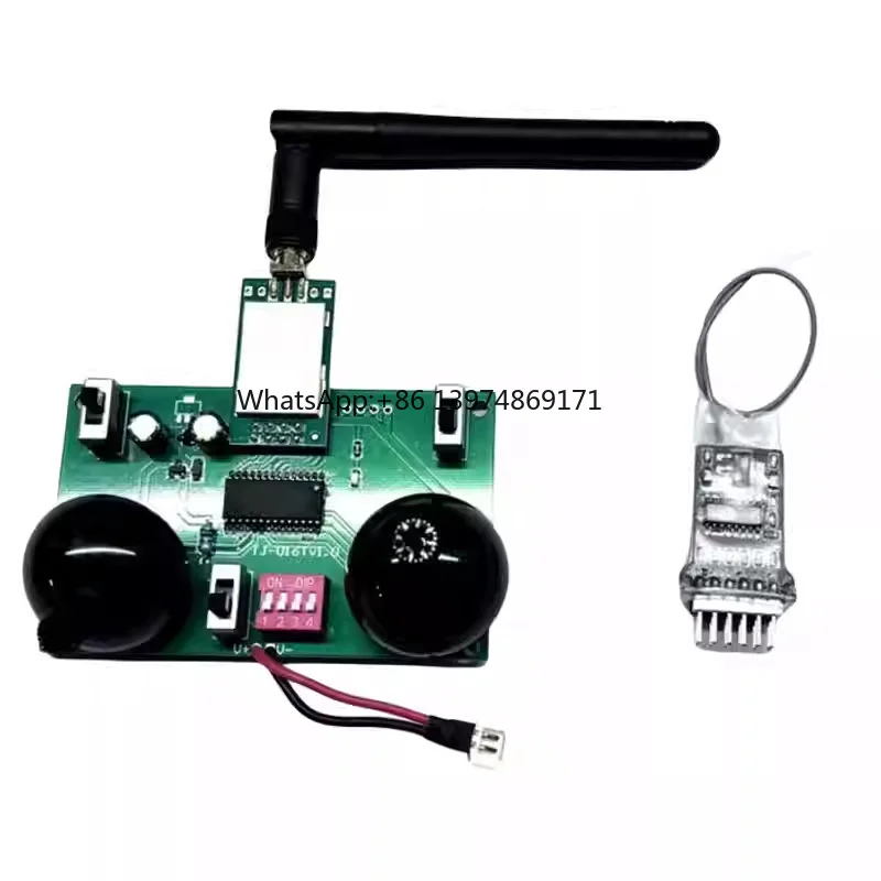 2.4G 6 Channel DC 3-5V Remote Control 3.5-8V Receiver Module with Signal Lights for RC Car Boat Fixed Wing Airplane Accessories