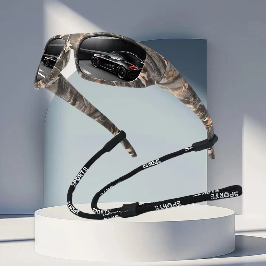 نظارات شمسية رياضية UV400 للرجال والنساء مع نظارات واقية لقيادة الصيد والجري #2