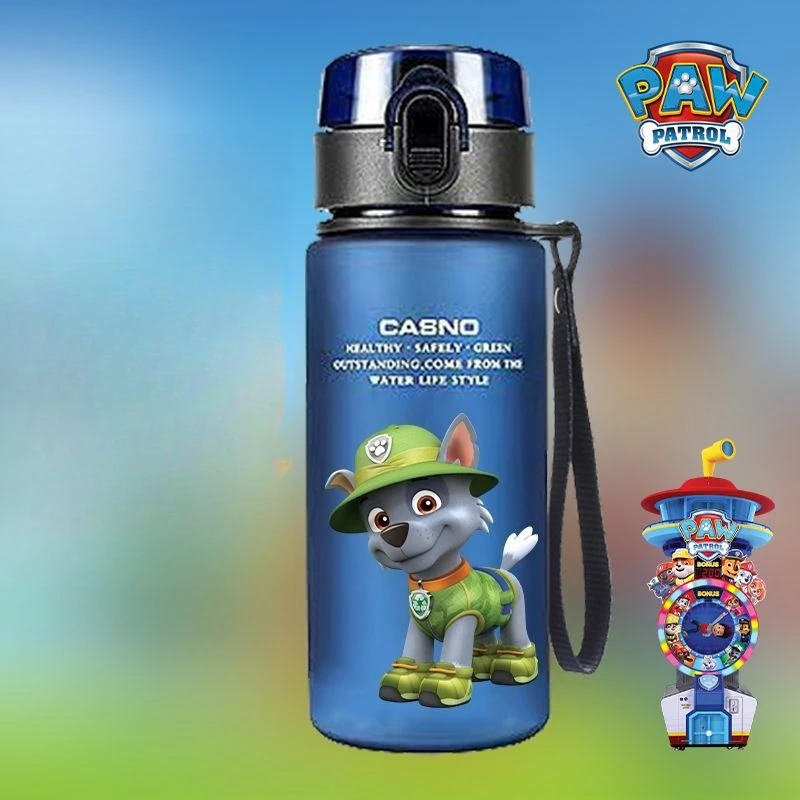 400ML PAW Patrol Student Water Cup BPA Free Plastic Cup Marshall Direct Drinking Cup Anti-fall Summer Children Water Bottle Boys view 5