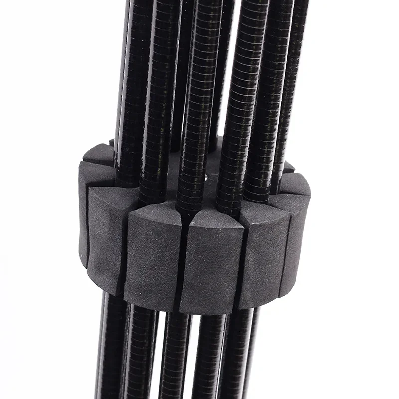 Soporte de marco de flecha dividida EVA, arco compuesto, aljaba redonda, soporte de 12 flechas, accesorios separador de protección de almacenamiento, 1/2 Uds.