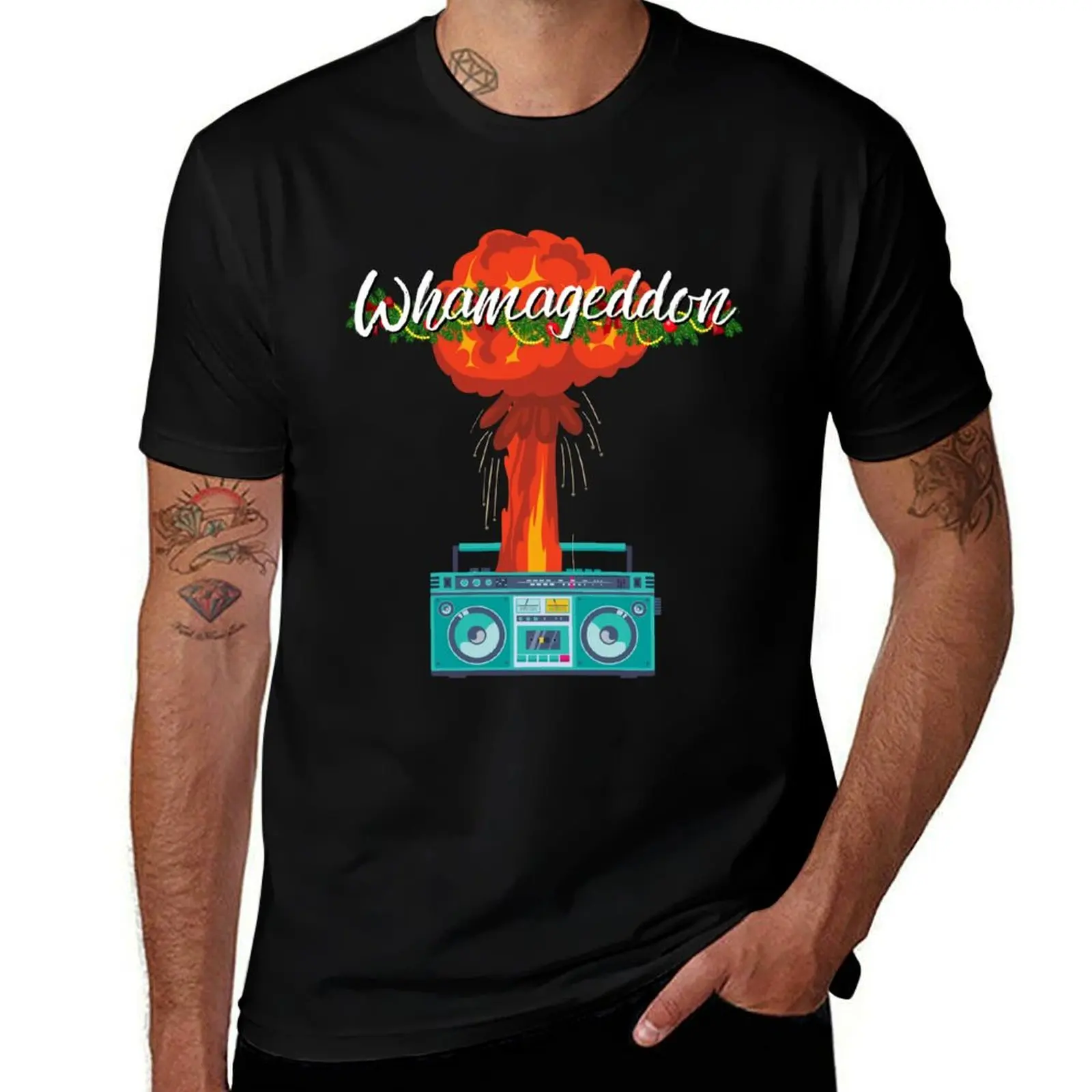 

Whamageddon Earwig Music Radio Humor Fun T-Shirt blacks valentines boutique clothes football t shirt blue lock men t shirts