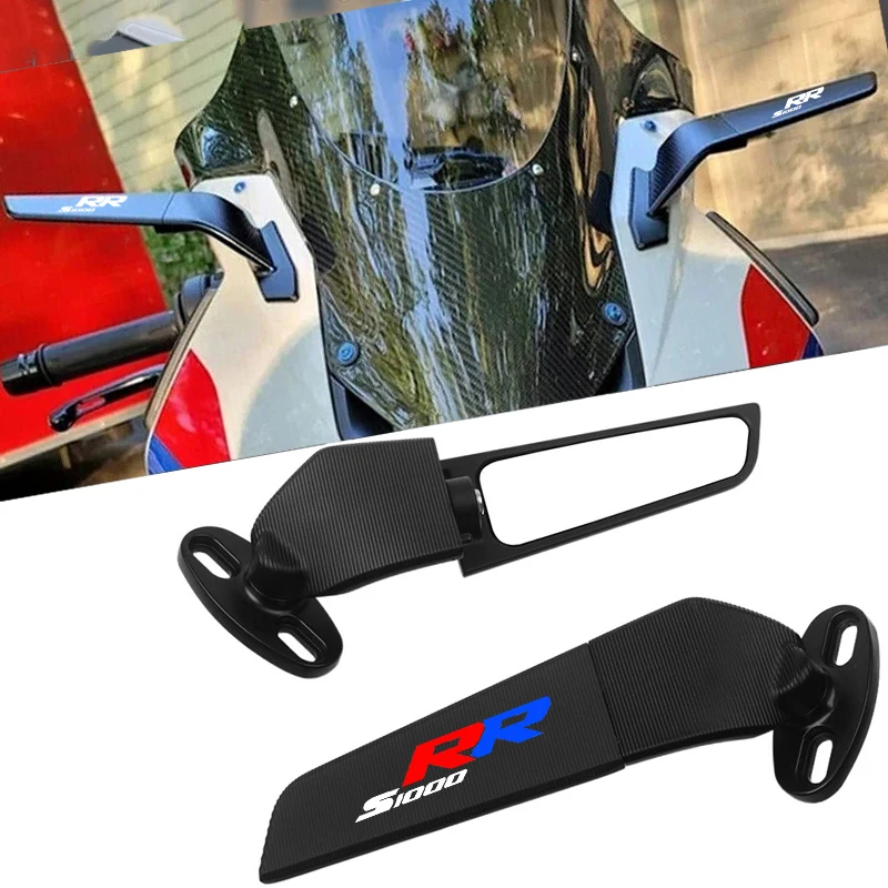 Motorcycle Mirrors Stealth Winglets Mirror Caps For BMW S1000RR S 1000RR S1000 RR All Years