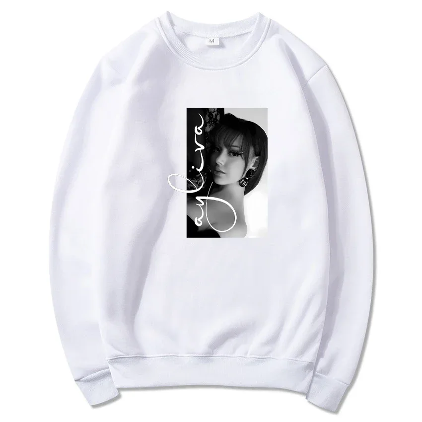 Star Ayliva Printed Fan Sweatshirt Autumn and Winter Round Neck Sweatshirt Casual Fashion Men's and Women's Sweatshirt