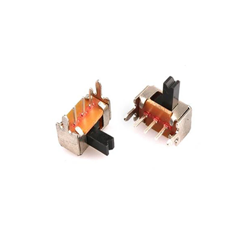 10PCS SK-12D07VG4 Toggle Switch Slide Switch Micro-power  Direct-inserted Horizontal Sliding Gear