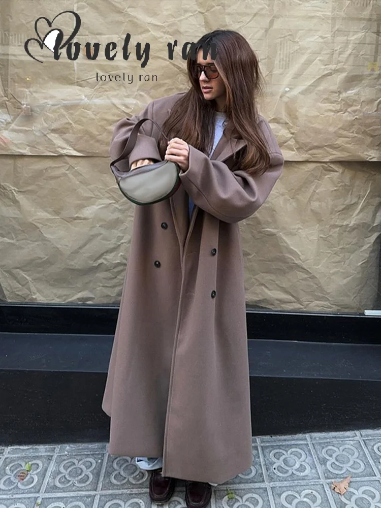 Urban White Coat Women Casual Long Button O-neck Long Sleeve Pocket Female Jacket 2024 Autumn Winter Fashion Lady Outwear