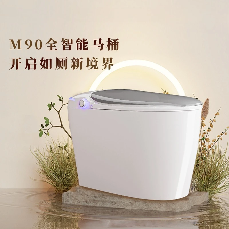 M90 intelligent constant temperature toilet, royal space capsule crystal transparent cover, silent flushing projection digital