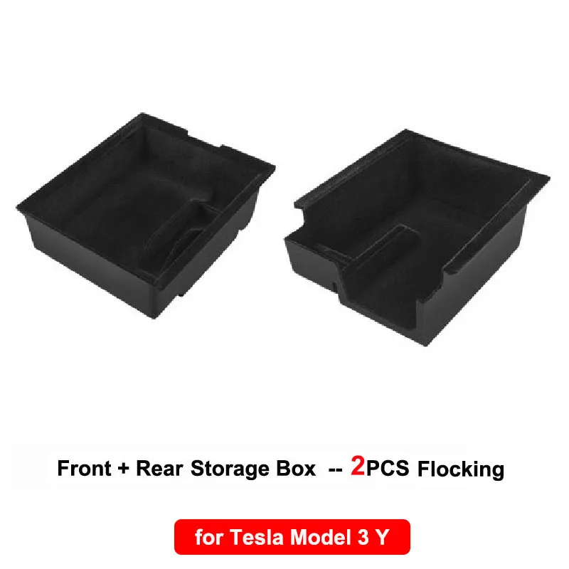 2 Pcs Flocking
