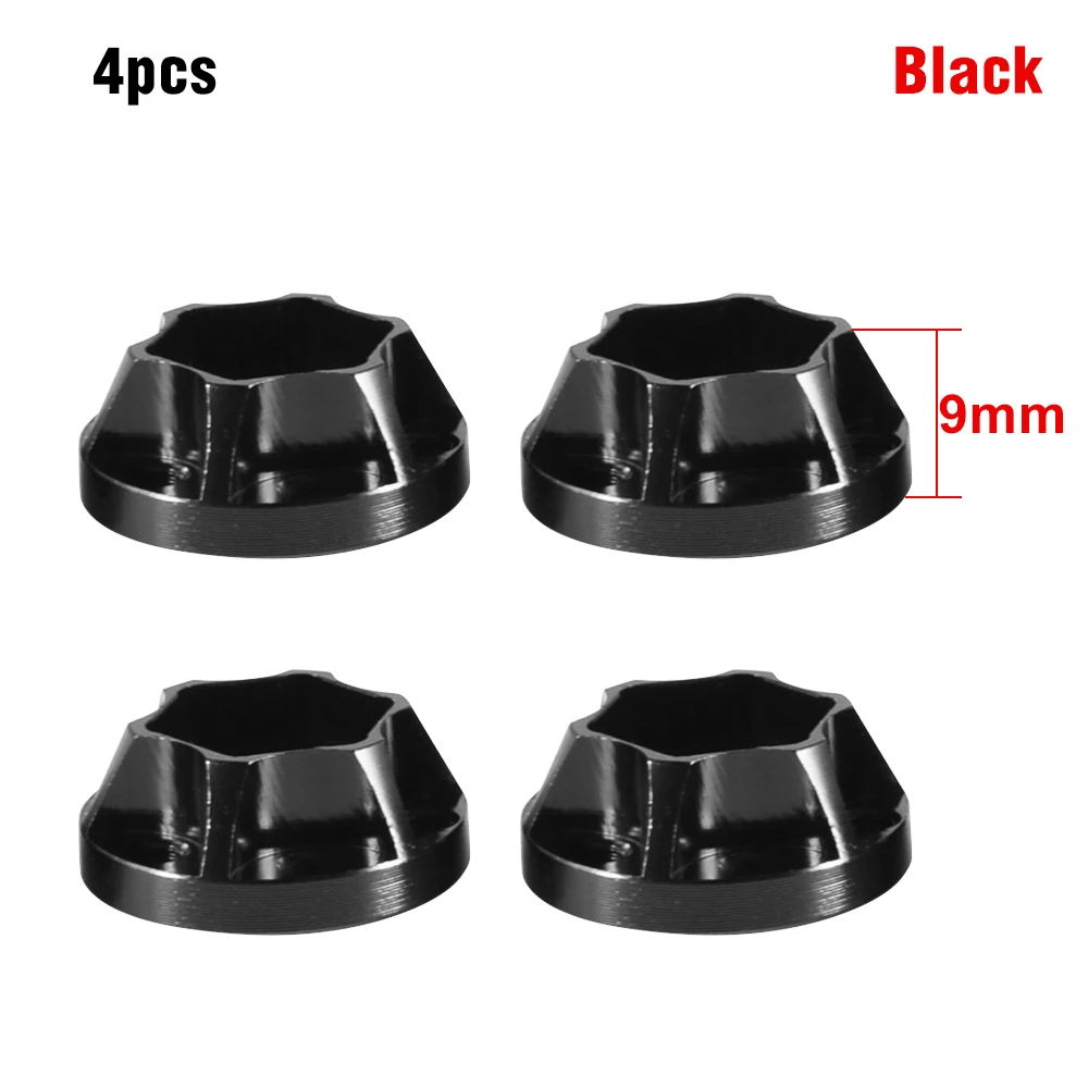 9IMOD عجلة عرافة محاور تمديد الموحد 6/9/12/15/18/22 مللي متر ل 1.9 أو 2.2 بوصة Tamiya CC01 D90 محوري SCX10 Traxxas TRX4 #6
