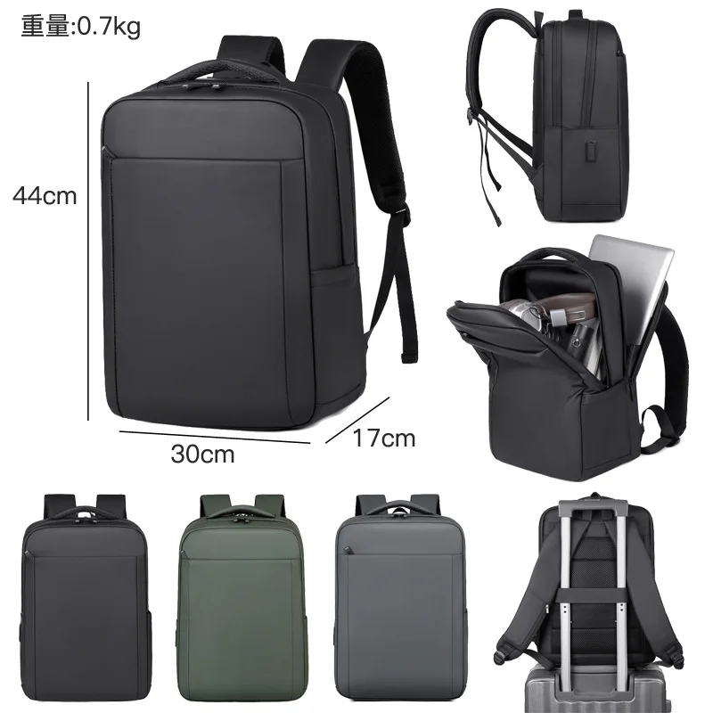 New business laptop bag for men premium multifunctional large-capacity casual backpack commuter bag