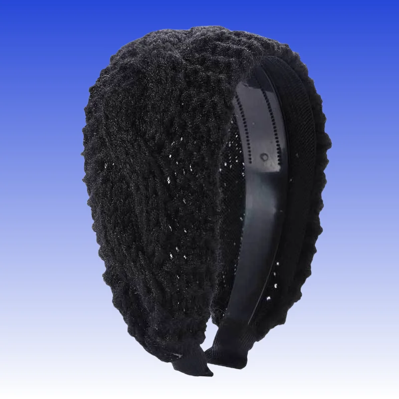 Winterliches gestricktes Woll-Stirnband, geflochtenes Haarband, Vintage-Woll-Haarband, geflochtene Haarbänder für Damen, Bandas para el pelo, 머리띠 – Detail 14