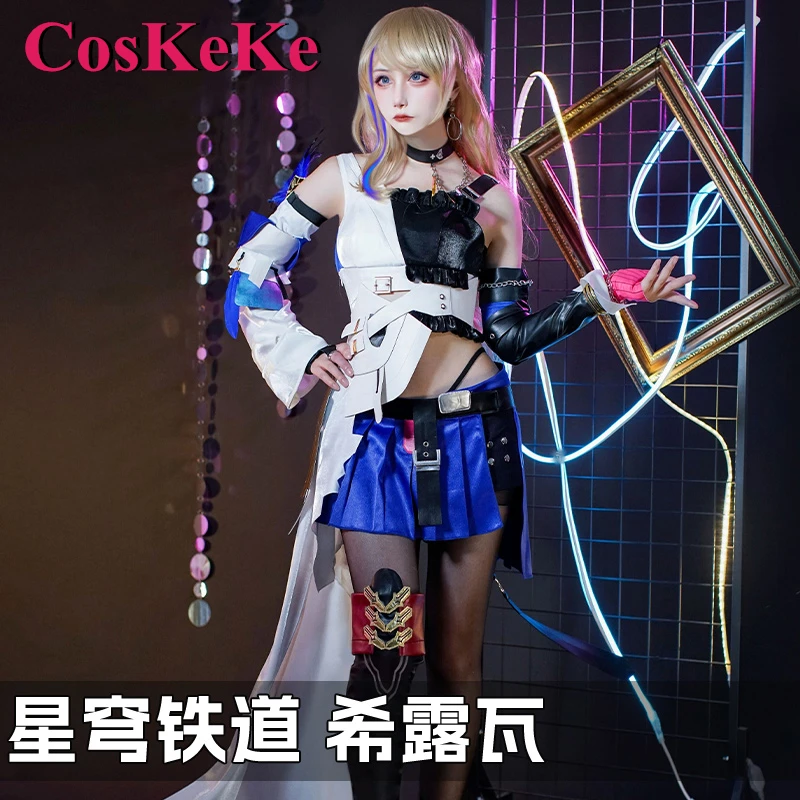 

CosKeKe Serval Landau Cosplay Anime Game Honkai: Star Rail Costume Fashion Combat Uniform Halloween Carnival Role Play Clothing