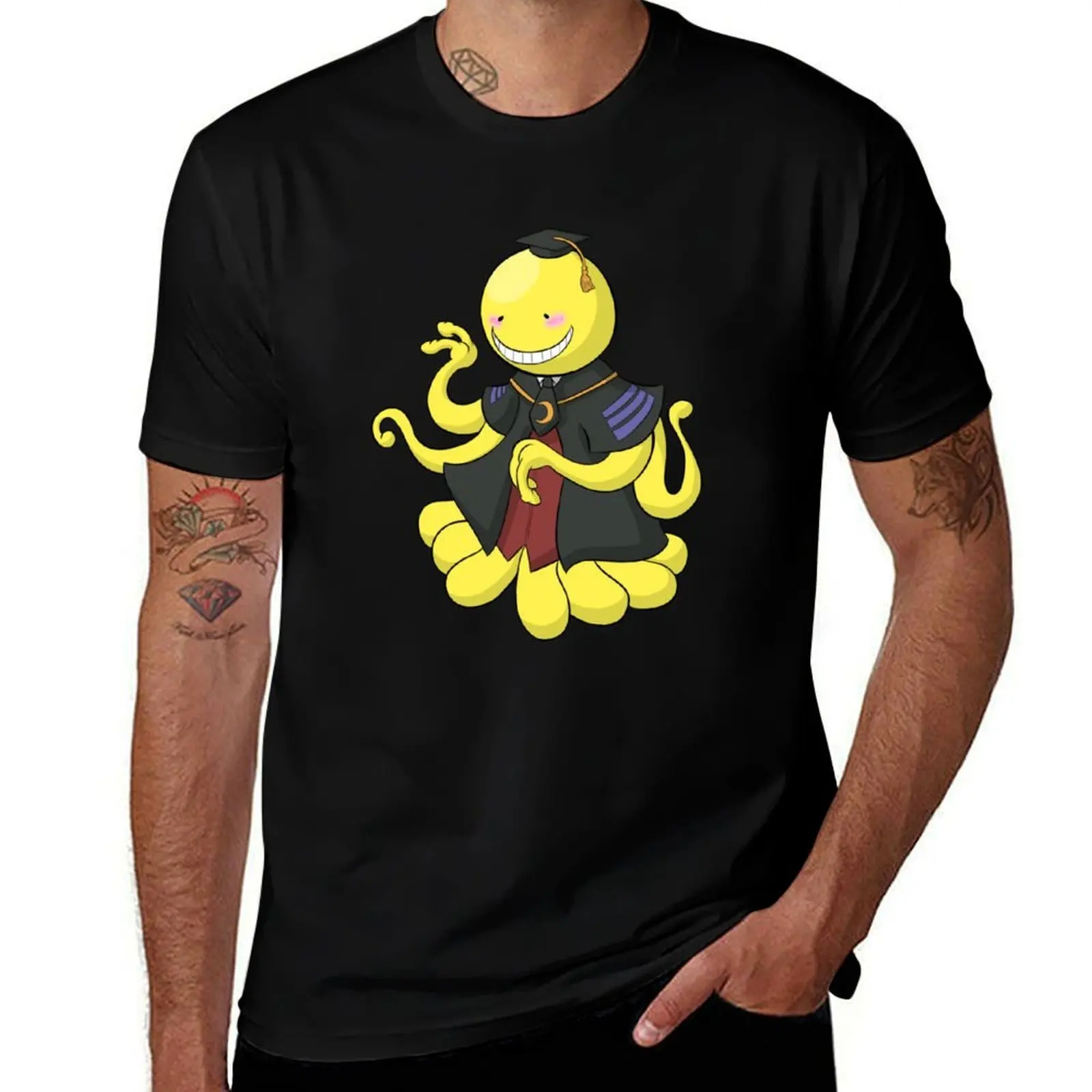 koro-sensei T-Shirt Plus Size Outdoor Casual Top