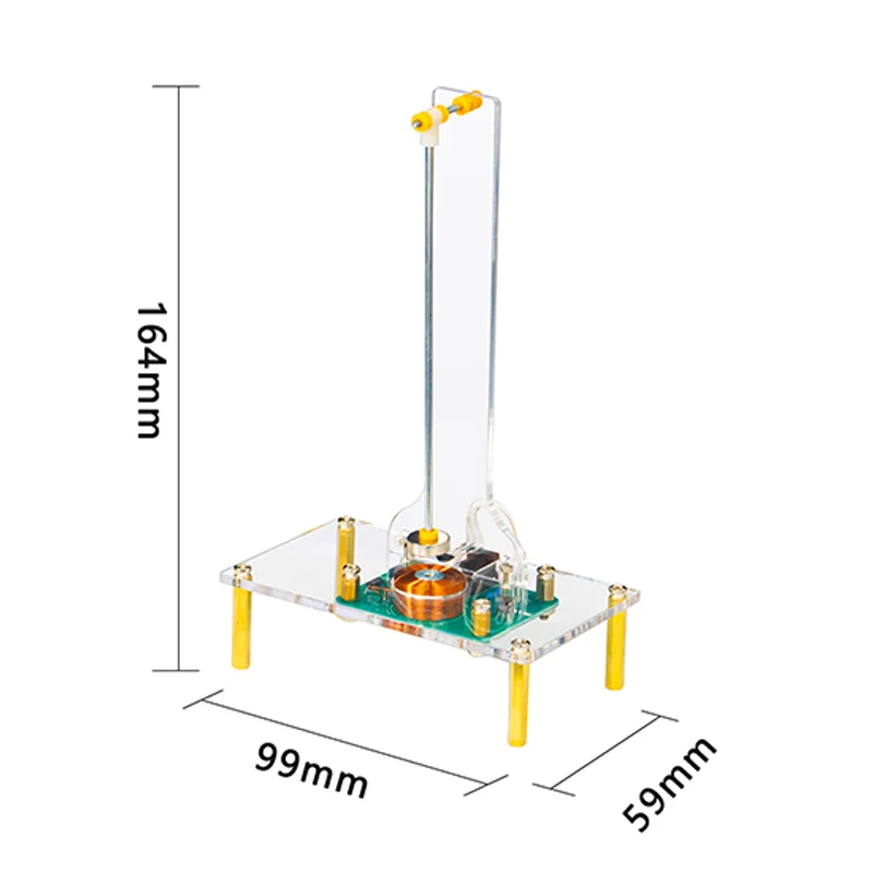 DIY Electromagnetic Swing Induction Kit PCB Teaching Training Oscillator Welding Production Kit