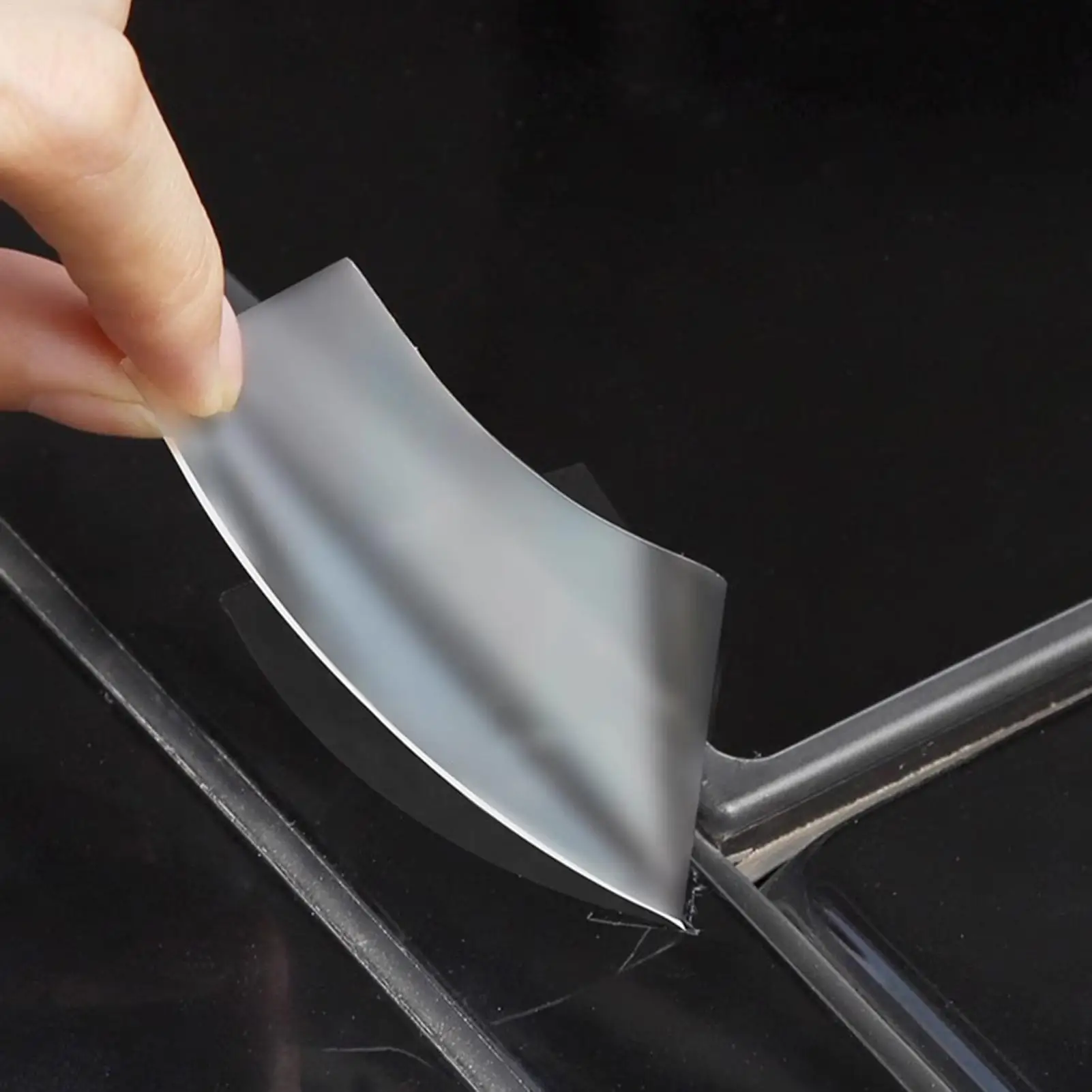 Car Seals Edge Rubber Sealing Strips Transparent Sealing Strip Car Roof Leak Prevention Rainproof Roof Windshield Sealant