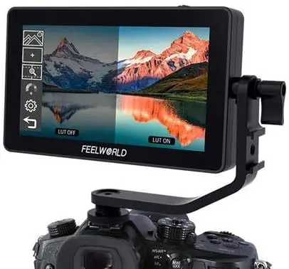 

FEELWORLD F6 Plus 5.5Inch 3D IPS FHD 1920x1080 Small 4K Portable DSLR Camera Field Touch Screen For Camera