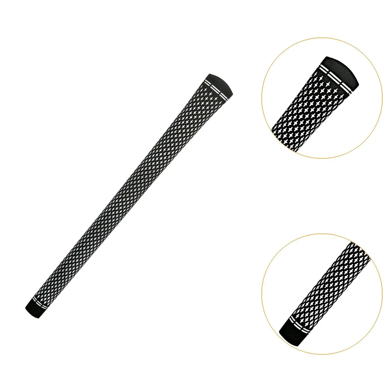 

Golf Club Grip Reliable Performance Fashion Star Texture Practical for Men Women Birthday Gift Nonslip Rubber Golf Grip Training