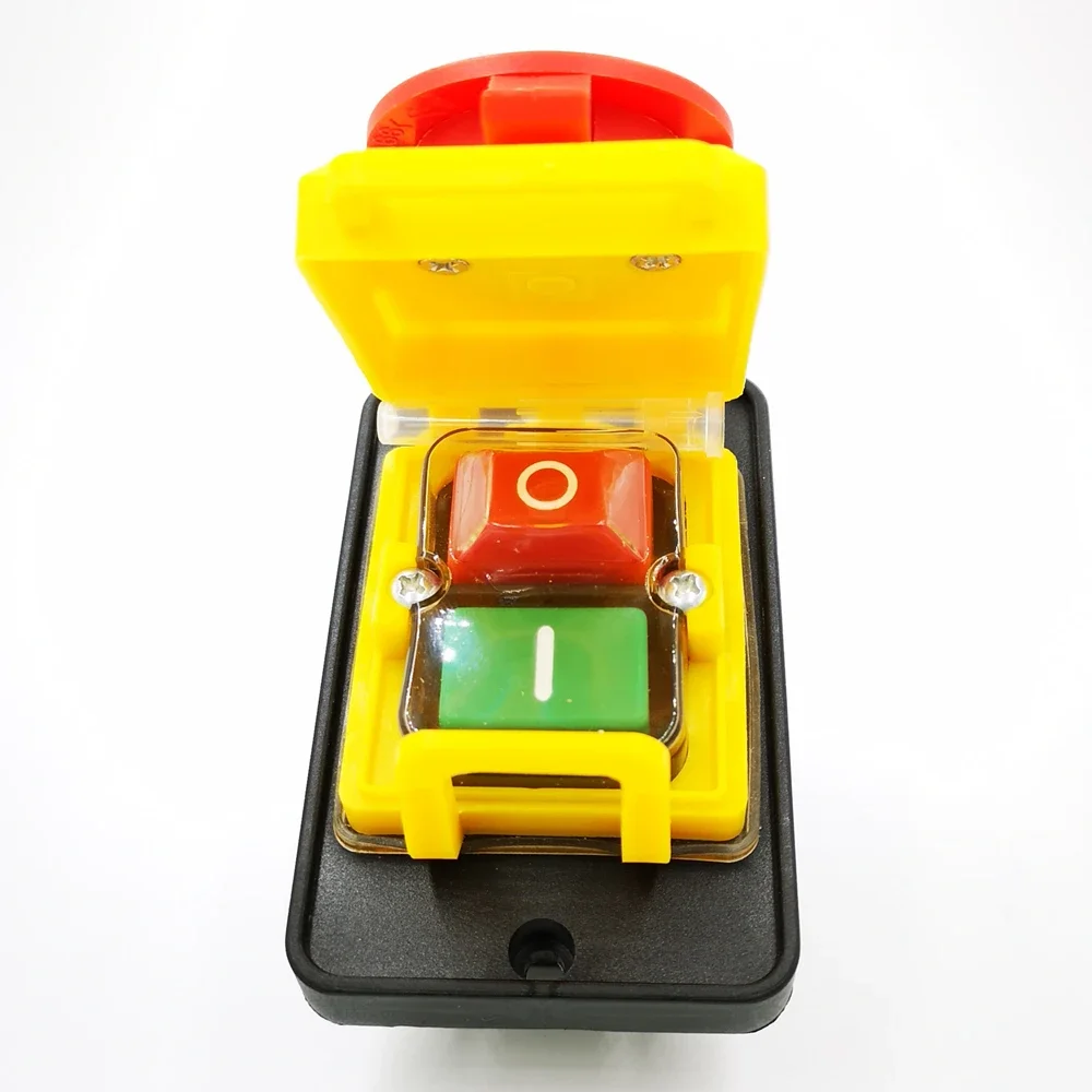 CK-5  6-pin Waterproof Emergency Stop Push Button Switch Used for Various Industrial Equipment On-Off 10(8)A 250VAC 5E4 TUV CE