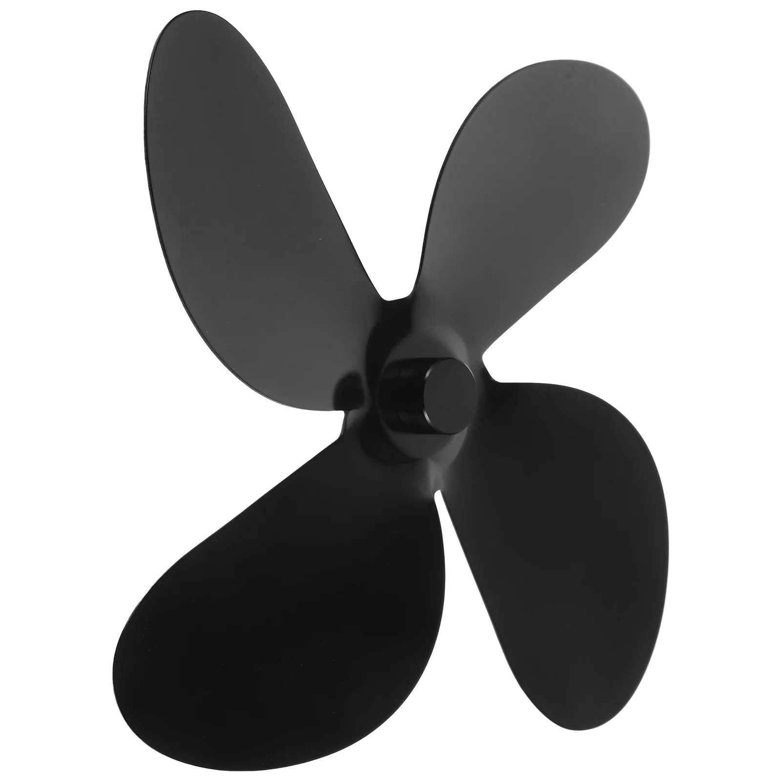 Aluminum Alloy Blade Heavy Duty Metal Replacement For Fireplace Stove Fan Efficient Heat Dissipation Stove Fan Blade