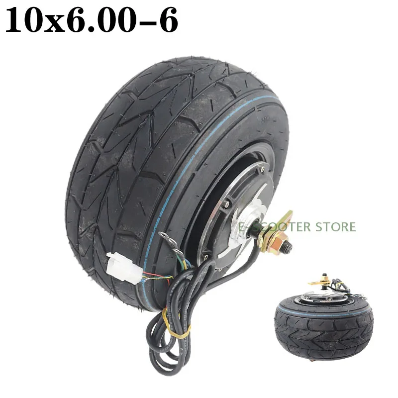 

48V 1000W Motor with 10X6.00-6 Tire 10*6.00-6 Tyre For Small Citycoco Electric Scooter