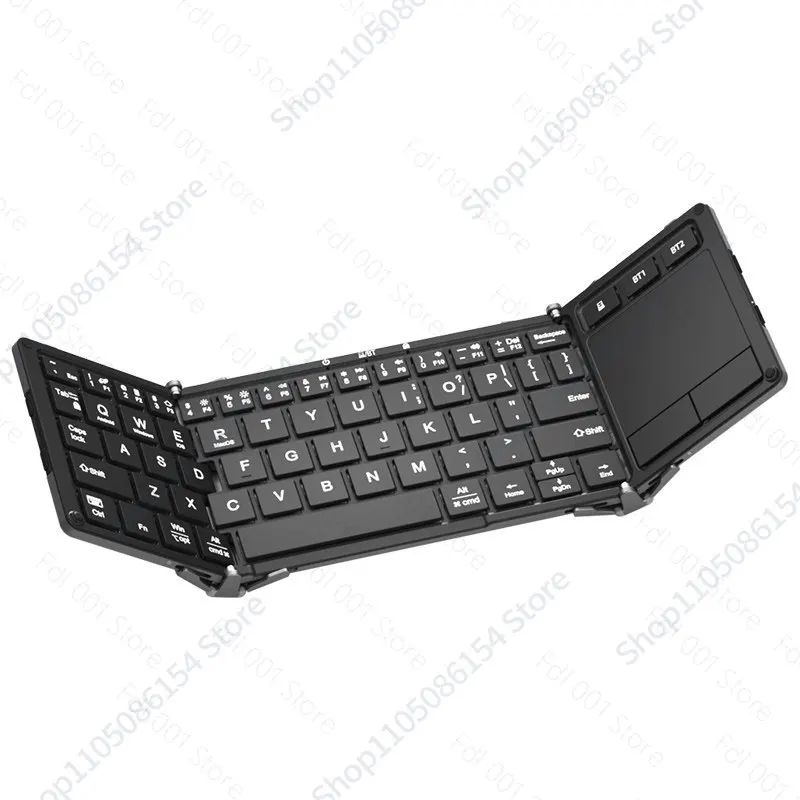 Bluetooth Foldable Keyboard Mouse Set Silent Portable for Phone Laptop