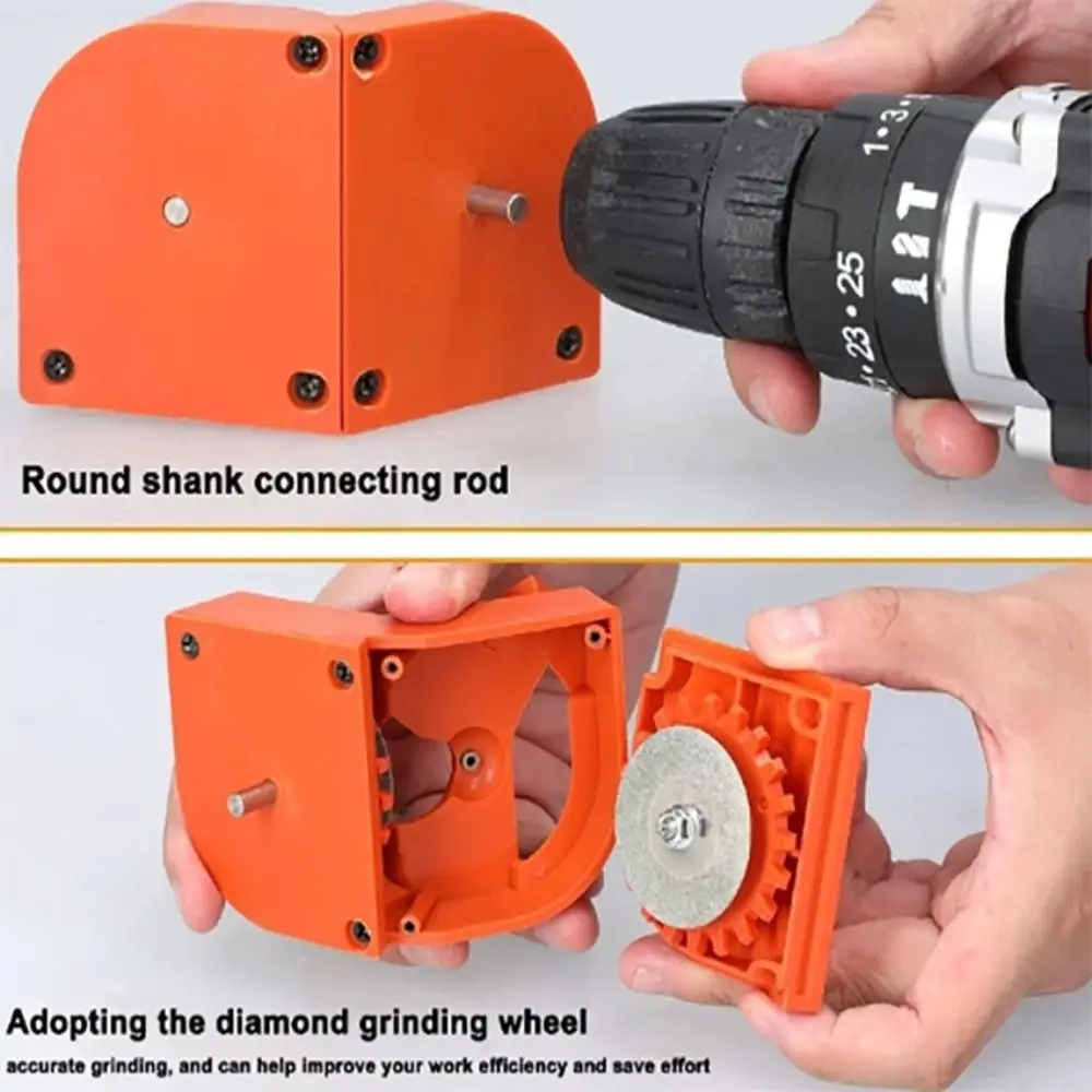 Polish Drill Bit Grinding Sharpener Efficient Convenient Drill Sharpener Polish Tool Wear Resistant Thickened