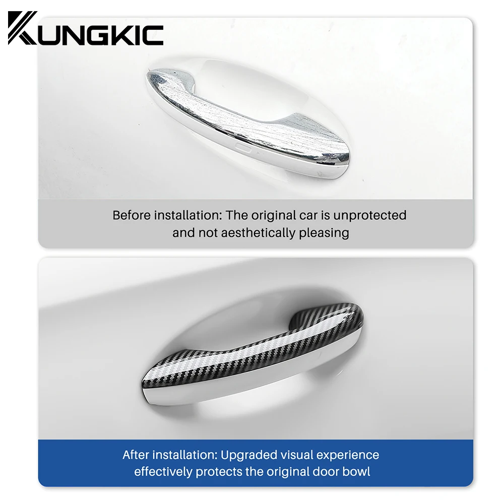 ABS Carbon Faser für Mercedes Benz GLC X254 C Klasse W206 S206 2022 2023 2024 Türgriff Trim Abdeckung auto Außen Zubehör