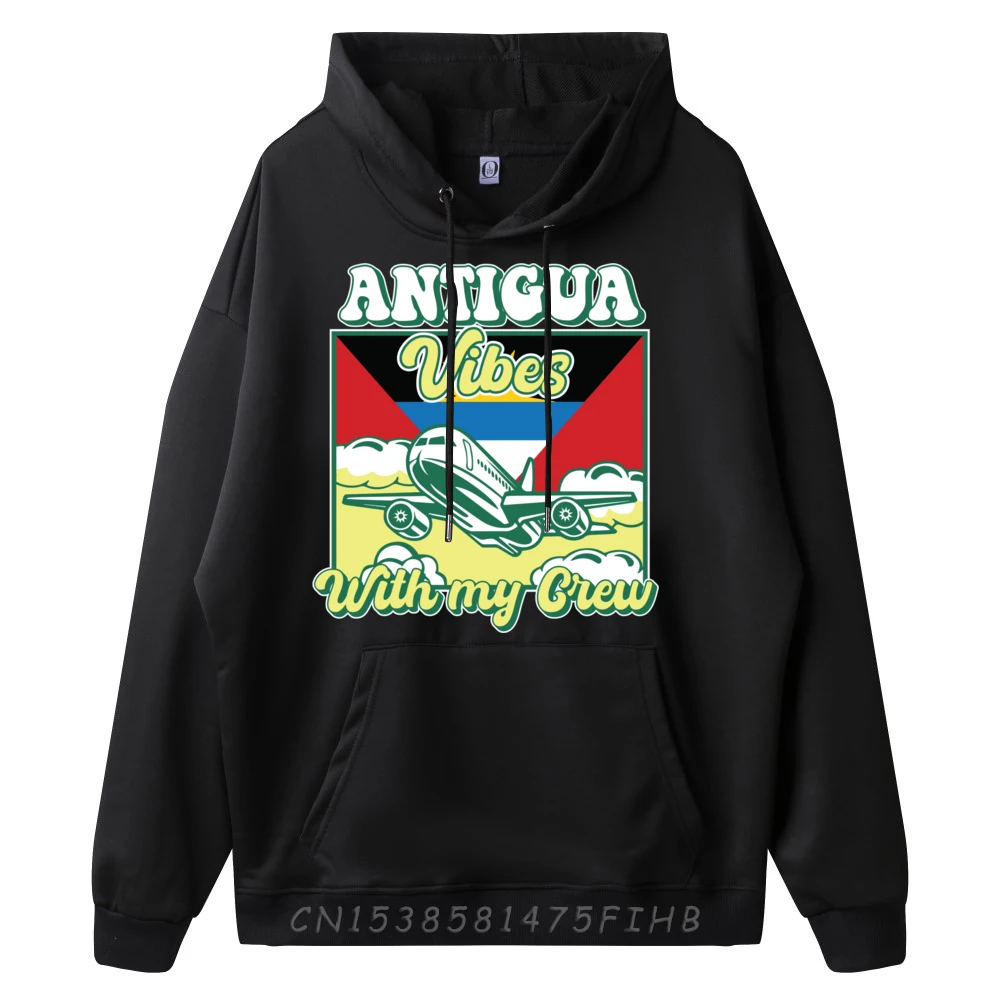 Antigua Vibes With My Crew Travel Antigua Mens Clothing 2024 Moisture Wicking Camisetas De Hombre Printed On