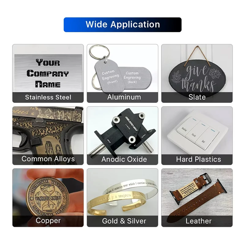 آلة الوسم بالليزر المحمولة بالأشعة فوق البنفسجية 5 واط آلة الحفر بالليزر حفارة