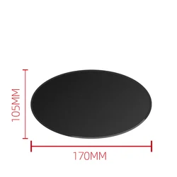 Gaming Bases 170 x 105mm Oval Bases Plastic Bases For Miniature Table Games Tabletop Game Base Modeling Model Kit Diorama
