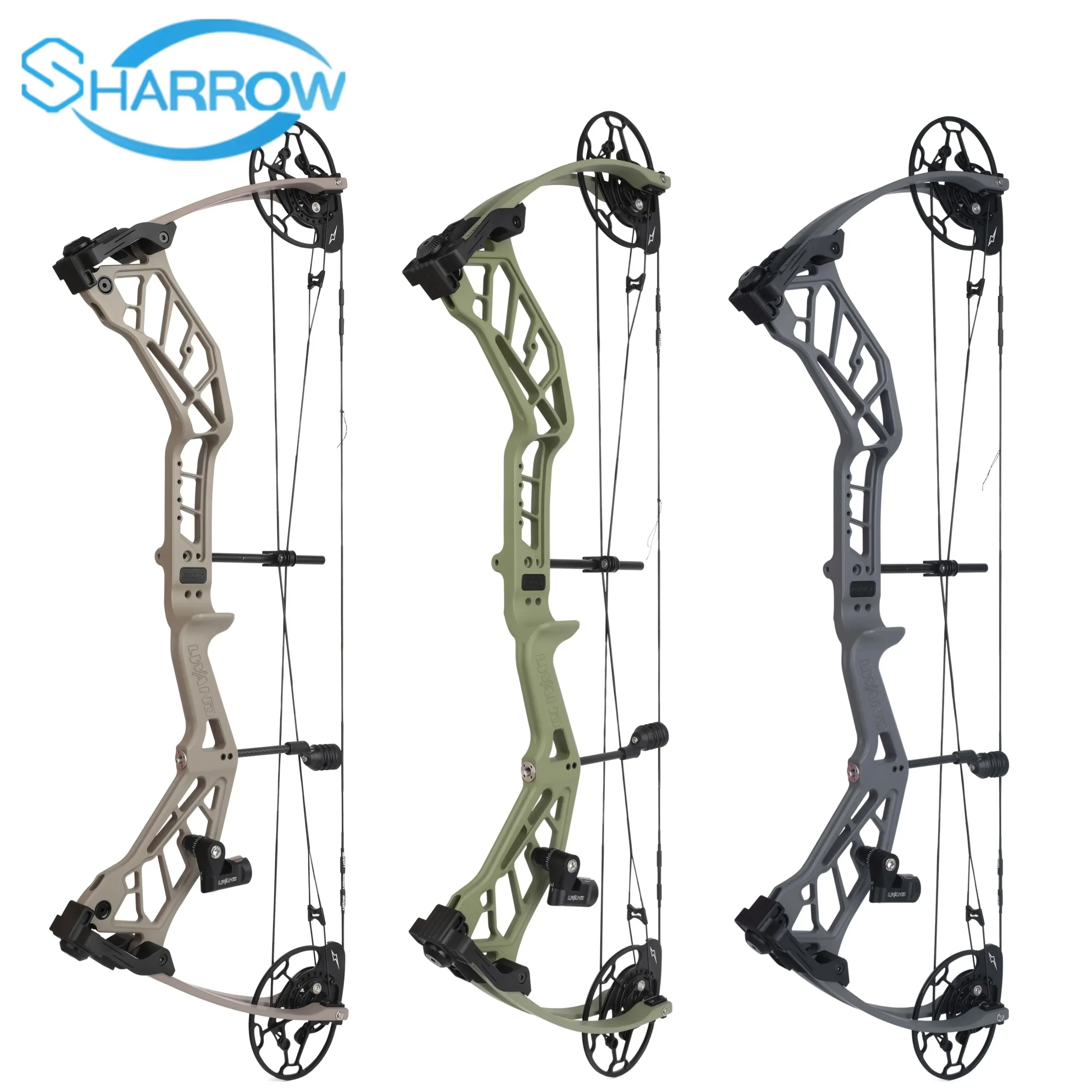 

FUXI Archery Compound Bow 40-70lbs Adjustable Aluminum Alloy CNC Bow Handle,Right Hand Outdoor Bow Arrow Shooting Accessories