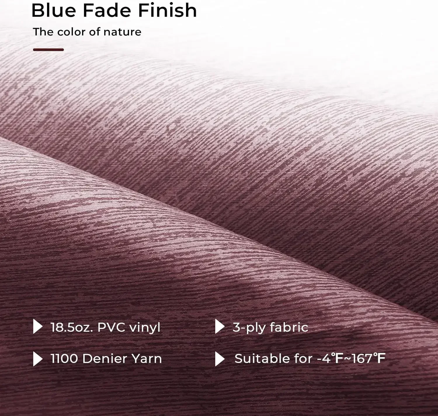 

[New Arrival, Discounted Price!]RV Awning Fabric Replacement - 18.5oz Heavy Duty Vinyl With Tie Down Kits, 7 Hooks & Pull Strap