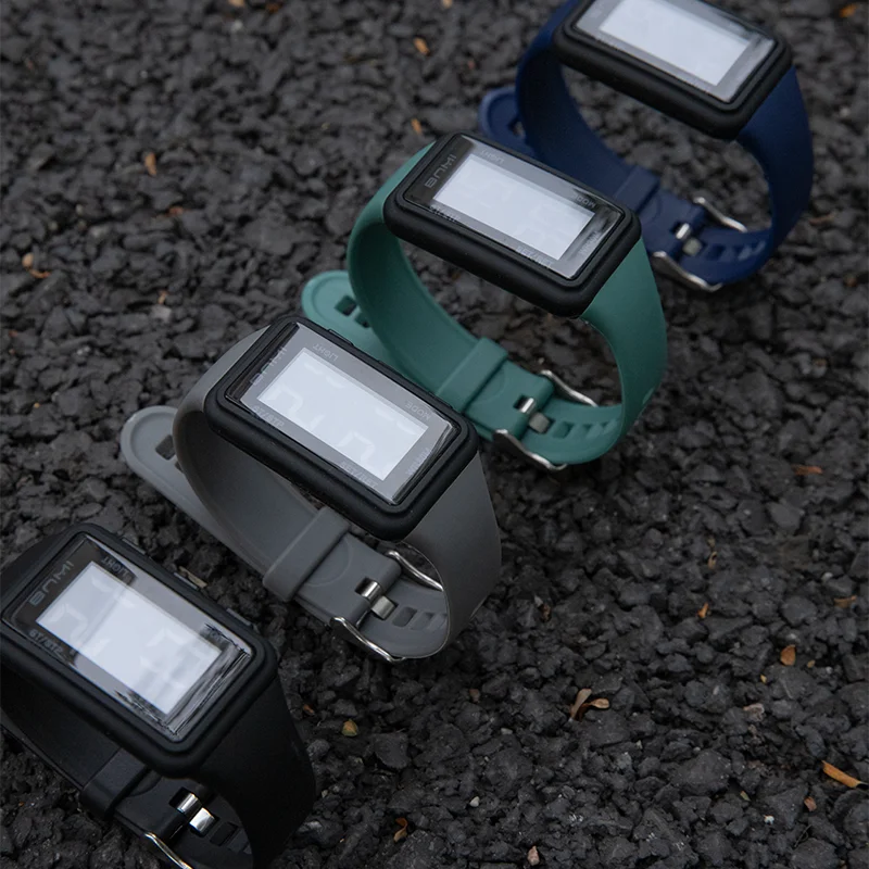 Relógio esportivo masculino com mostrador quadrado, cronógrafo multifuncional, cronômetro, alta qualidade, esportes ao ar livre, relógio digital para estudantes