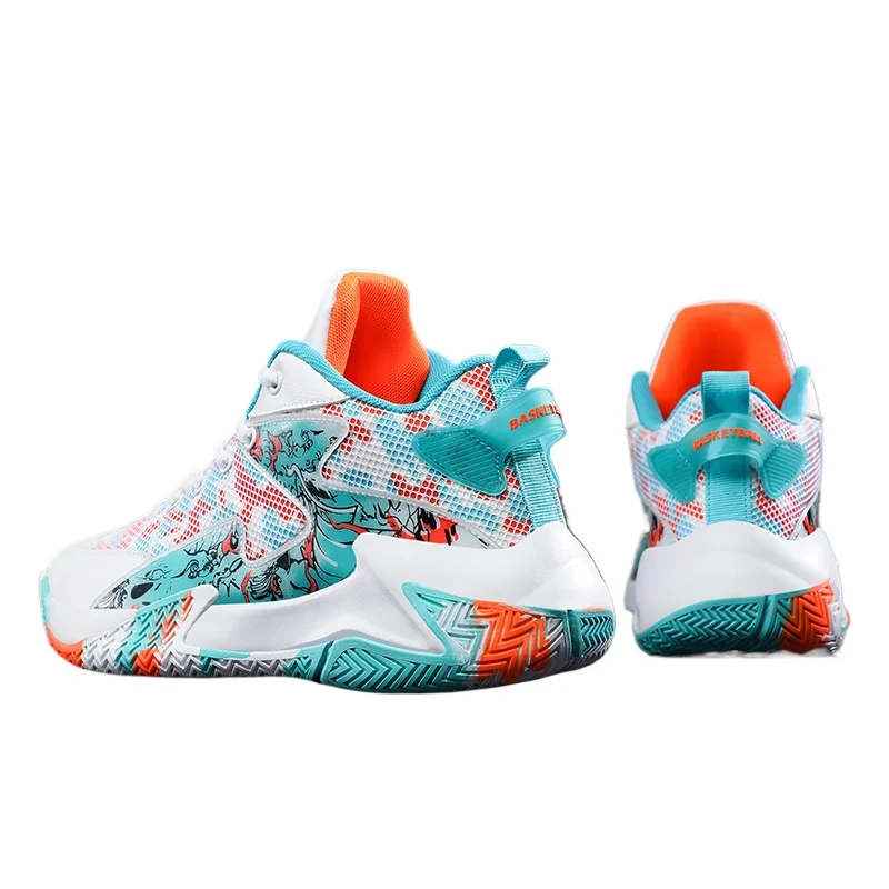 Zapatillas deportivas de baloncesto con cojín de aire ligero y transpirable, gran capacidad de salto para hombres, zapatillas deportivas informales para hombres yeezy