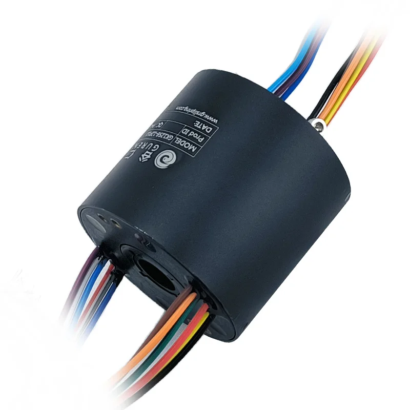 360-degree Rotary Electrical Connector Conductive Slip Ring Hollow Through-Bore Slip Rin Suitable for Automated Production Lines