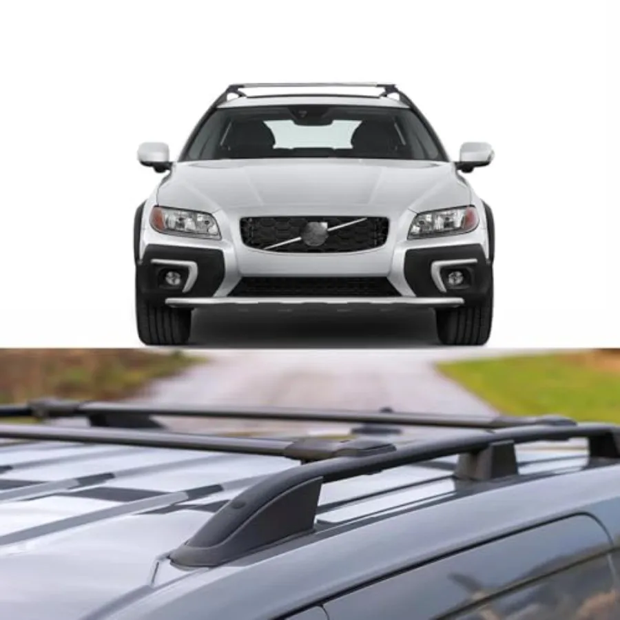 

for Volvo XC70 Wagon 2003-2016 Roof Racks Cross Bars Rooftop Cargo Box Rooftop Tent Bike Kano Basket Carrier