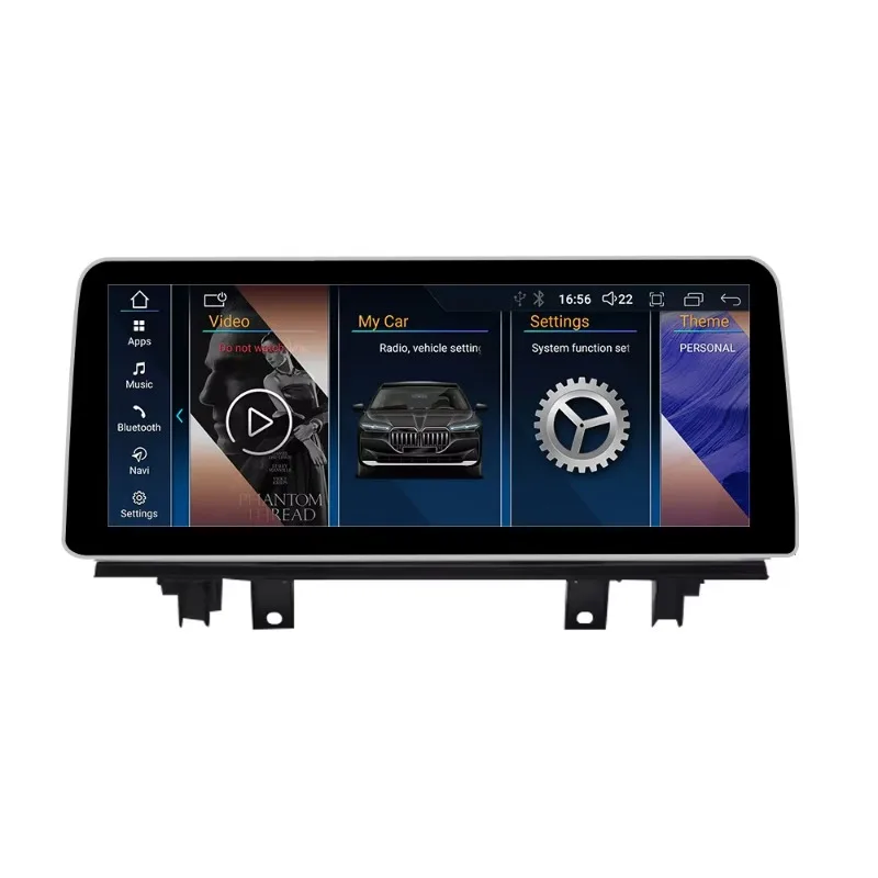 

Large 12.3inch Android 8581 Car Radio for BMW F48 F49 Dashboard Mounted USB Connectivity 1 Year Includes CarPlay Split Screen TV