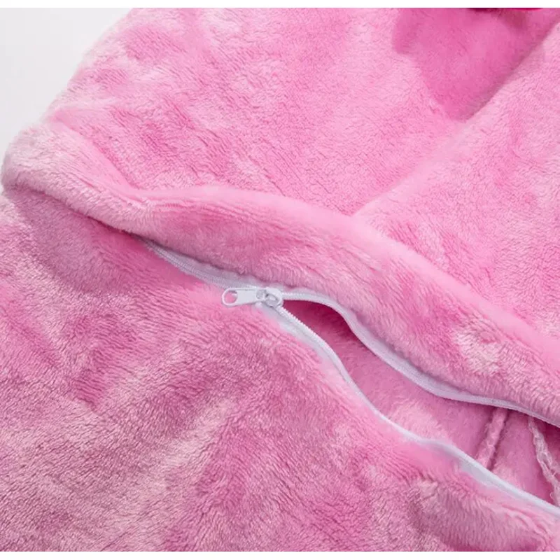 الكبار الوردي نيسيي Kigurumi منامة الفانيلا الكرتون هالوين حزب حللا منامة دعوى سستة الزي النمر