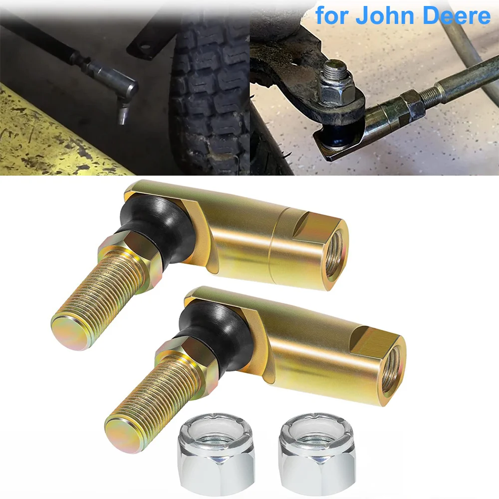 Steering Tie Rod Ball Joint Ends for John Deere AM133072 AM133073 X465 X475 X485 X495 GX325 GX335 GX345 GX355 F910 Lawn Mower