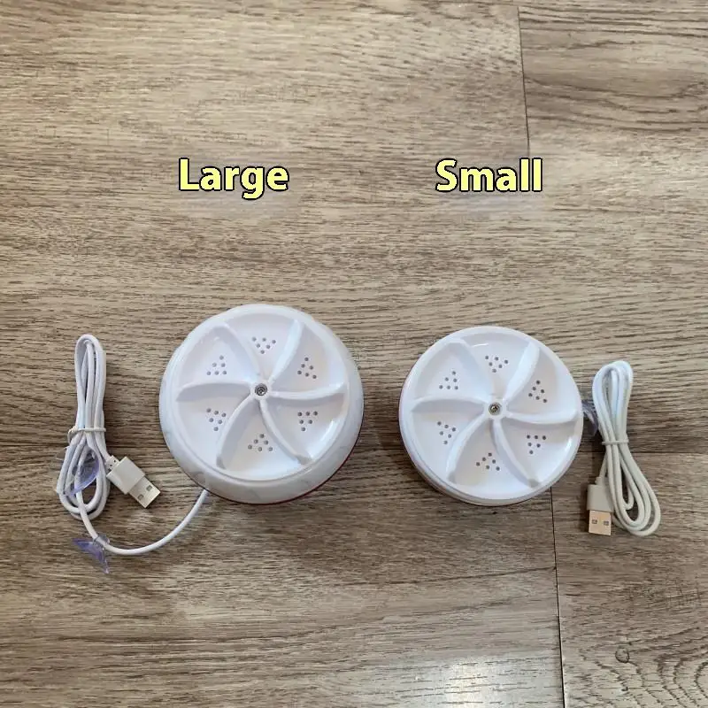 【YY26】1 Stück tragbare Mini-Waschmaschine mit USB-Anschluss und rotierender Turbine für Reisen, Zuhause, Geschäftsreisen, zum Waschen von Socken, Unterwäsche und Geschirr – Detail 7