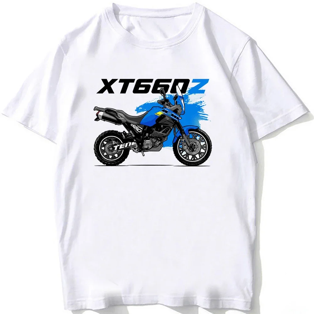 Tenere XT660Z SuperTenere 1200 T12 MT 07 Splash FZ07 Moto Rider T Shirt Men Adventure Motorcycle T-Shirt Hip Hop Boy Casual Tees