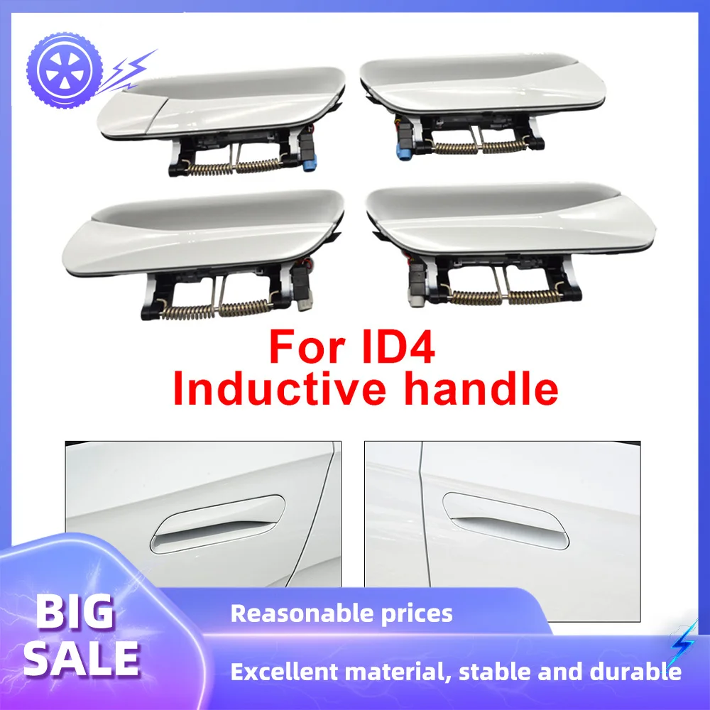 Four door induction handle white, suitable for VW ID4 ID6，11G 837 205J/206E/205K/206D