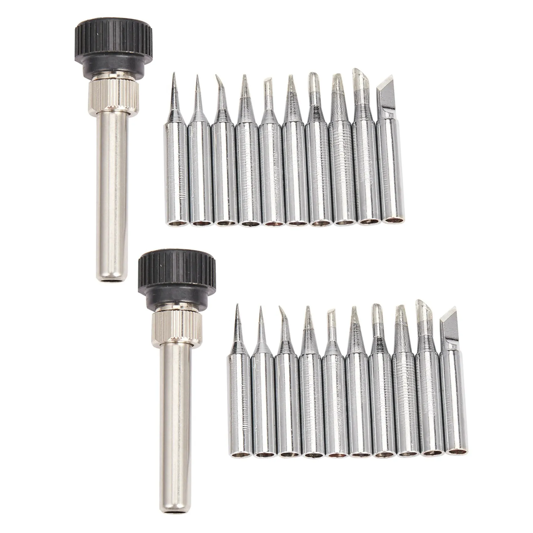 

Limited Stock-FF 22PC 900M-T Soldering Iron Tips Welding Tip 900M-T-I/B/K/1.2D/1.6D/2.4D/3.2D/2C/3C/4C Heating Elements Solderin