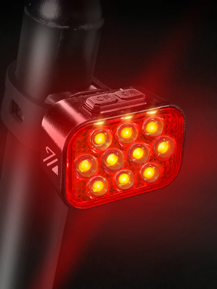 AliExpress BUCKLOS Bicycle Front Light 1Pair Ultralight Bicycle Lights for Mountain Road Bike Rear Lamps 1100mAh 350mAh Cycling Accessories