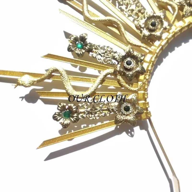 

Изысканный креативный женский головной убор, нежный головной убор, заколка для волос, повязки на голову на Хэллоуин для темной