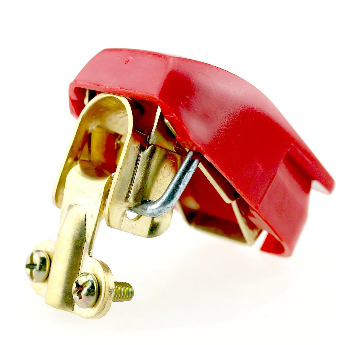 

2Pcs Heavy Duty Battery Terminal Clamps Set Red Positive 19Mm Blue Negative 17Mm Quick Release Car Truck Boat Motorhome Battery
