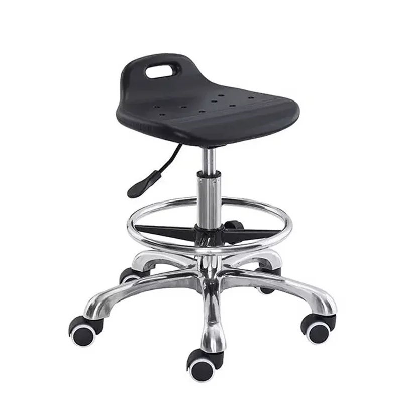 School Science Lab Furniture Laboratory Revolving PU Leather ESD Revolving Office Chair