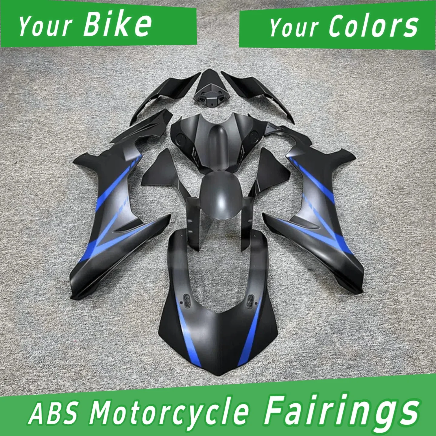 For Yamaha YZF-R1 Motorbike Fairing Custom Bodywork 2015-2019 High-Quality Injection Molded for Enhanced Riding Experience